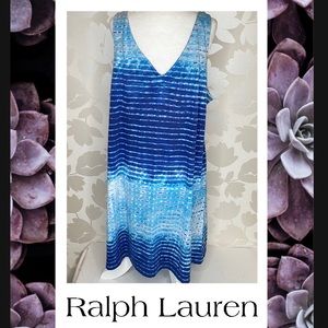Ralph Lauren | Women Stripe Short Nightgown Dress